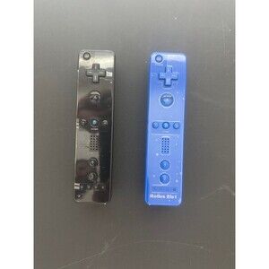 “2× Used 3rd‑Party Wii Remotes – Tested Working – Great Pair!”